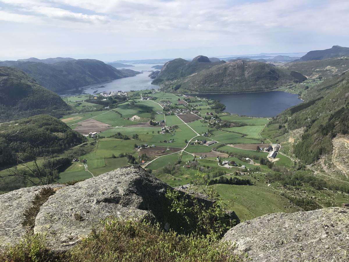 Hoiland Gard Gardshotellet Hjelmeland ภายนอก รูปภาพ
